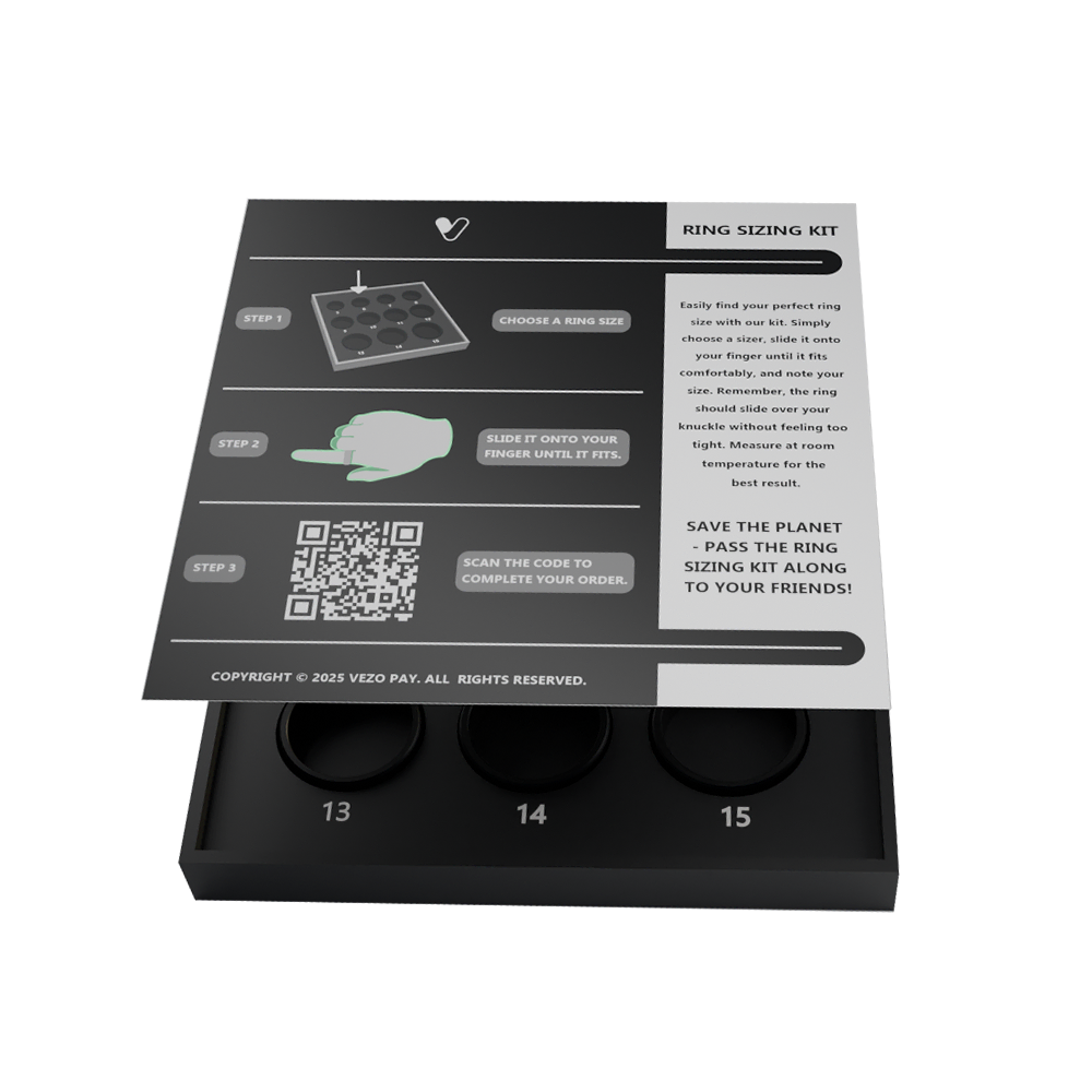 VezoPay Ring Sizing Kit